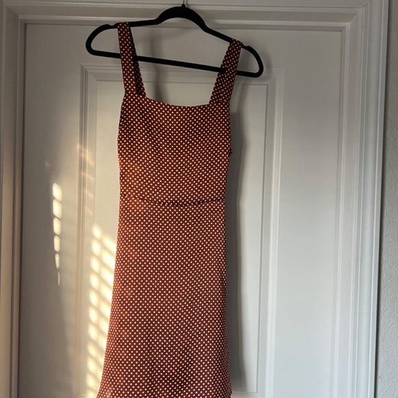 Polka Dot Mini Dress - Picture 2 of 4